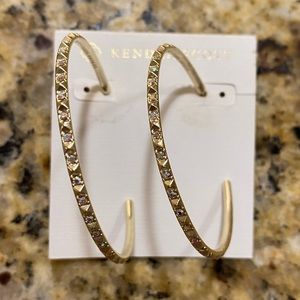Kendra Scott Val Gold Hoop Earrings